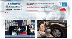 Desktop Screenshot of larrysautocarrepairshop.com